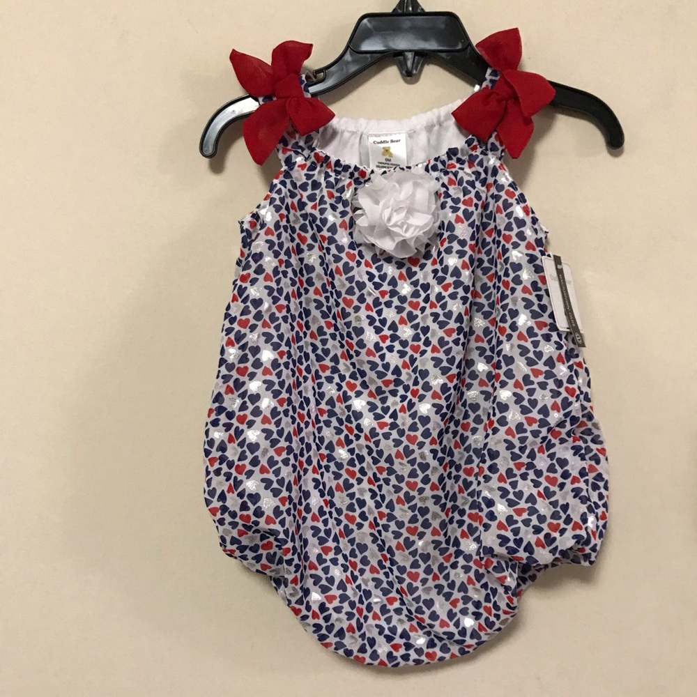 Cuddle Bear Baby Dress 6M